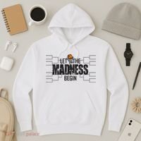 Let The Madness Begin College March Brackets Tournament Hoodie thumb 3