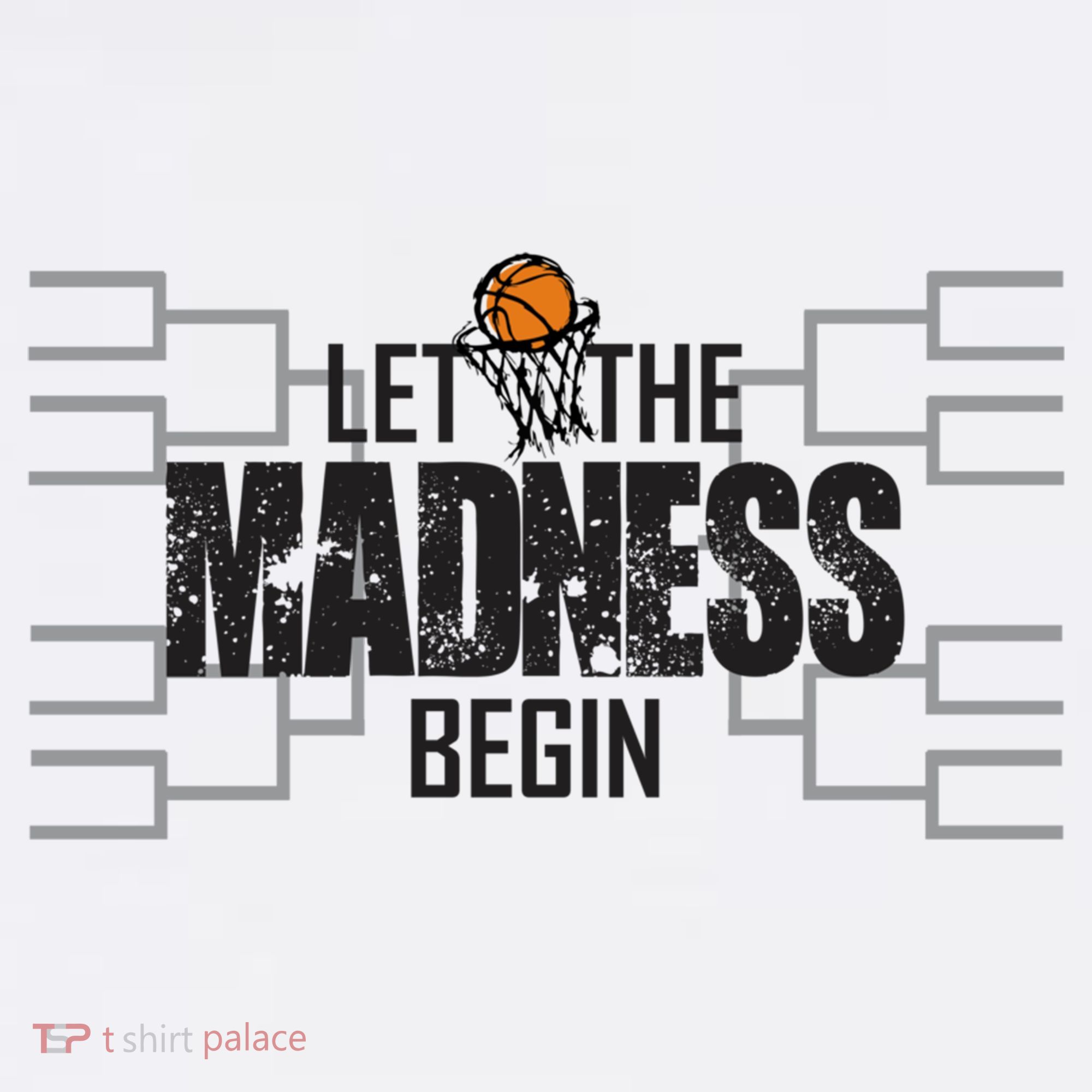 Let The Madness Begin College March Brackets Tournament Long Sleeve Shirt