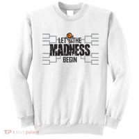 Let The Madness Begin College March Brackets Tournament Sweatshirt thumb 0