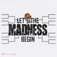 Let The Madness Begin College March Brackets Tournament Women's Hoodie thumb 2