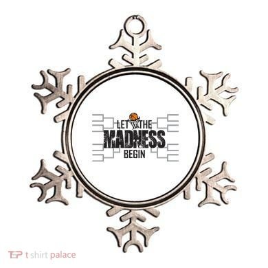 Let The Madness Begin College March Brackets Tournament Ornament