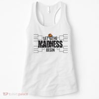 Let The Madness Begin College March Brackets Tournament Women's Tank Top thumb 0