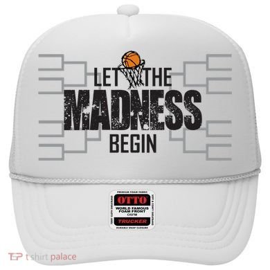 Let The Madness Begin College March Brackets Tournament Hat