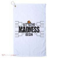Let The Madness Begin College March Brackets Tournament Golf Towel thumb 0
