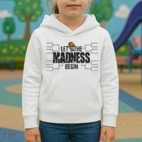 Let The Madness Begin College March Brackets Tournament Kids Hoodie thumb 3