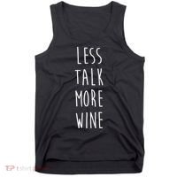 Less Talk More Wine Tank Top thumb 0