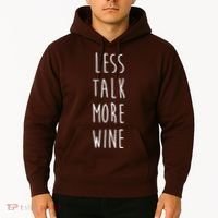 Less Talk More Wine Hoodie thumb 2