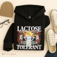 Lactose Tolerant Meme Funny Oddly Specific Dank Meme Hoodie thumb 4