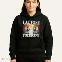 Lactose Tolerant Meme Funny Oddly Specific Dank Meme Hoodie thumb 5