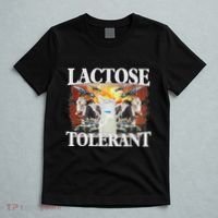 Lactose Tolerant Meme Funny Oddly Specific Dank Meme T-Shirt thumb 5
