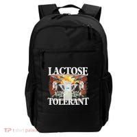 Lactose Tolerant Meme Funny Oddly Specific Dank Meme Backpack thumb 0