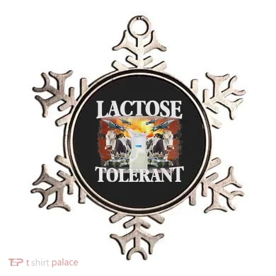 Lactose Tolerant Meme Funny Oddly Specific Dank Meme Ornament