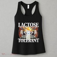 Lactose Tolerant Meme Funny Oddly Specific Dank Meme Women's Tank Top thumb 3
