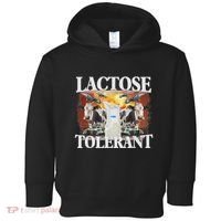 Lactose Tolerant Meme Funny Oddly Specific Dank Meme Toddler Hoodie thumb 0