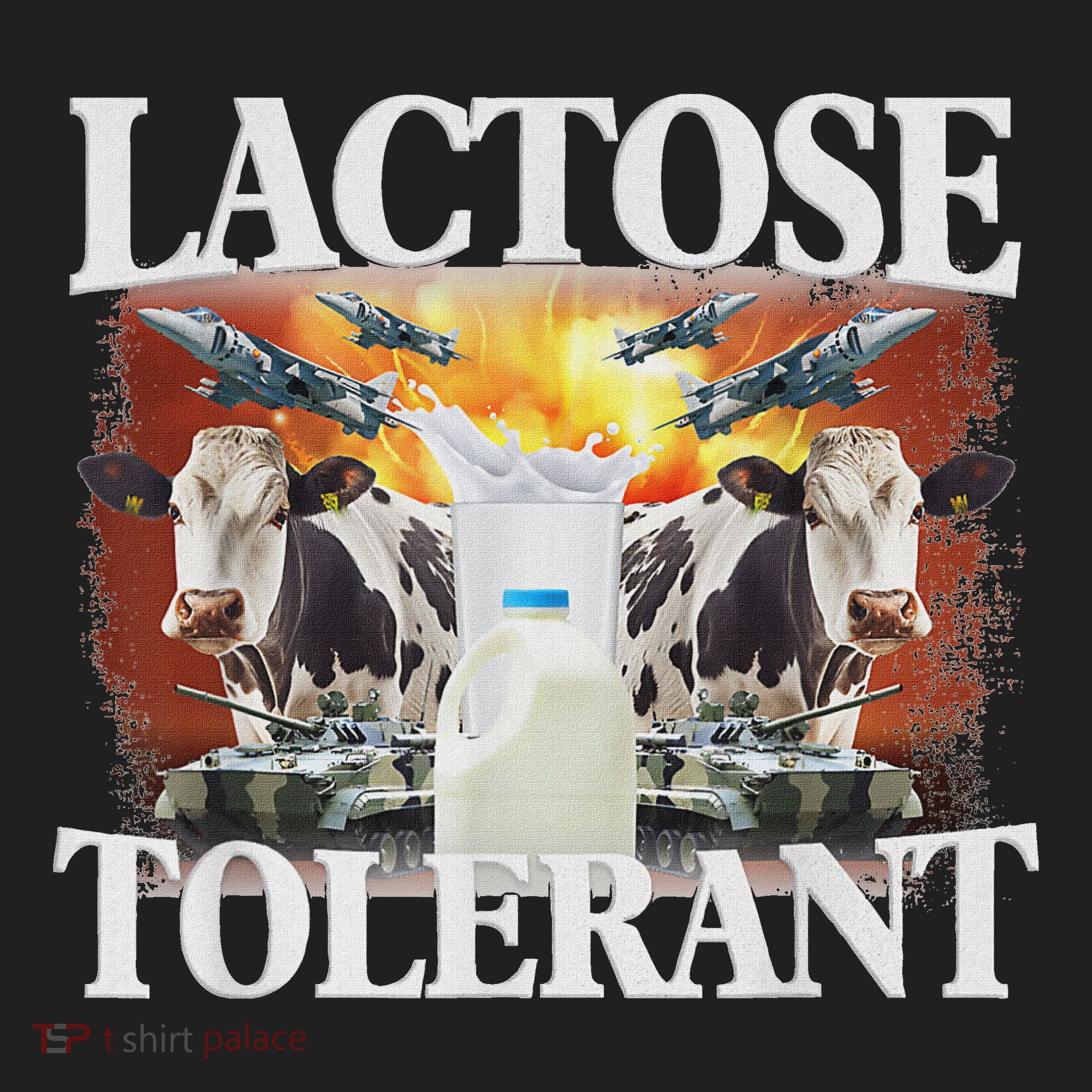 Lactose Tolerant Meme Funny Oddly Specific Dank Meme Golf Towel