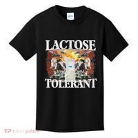 Lactose Tolerant Meme Funny Oddly Specific Dank Meme Kids T-Shirt thumb 0
