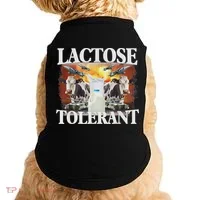 Lactose Tolerant Meme Funny Oddly Specific Dank Meme Doggie Tank thumb 0