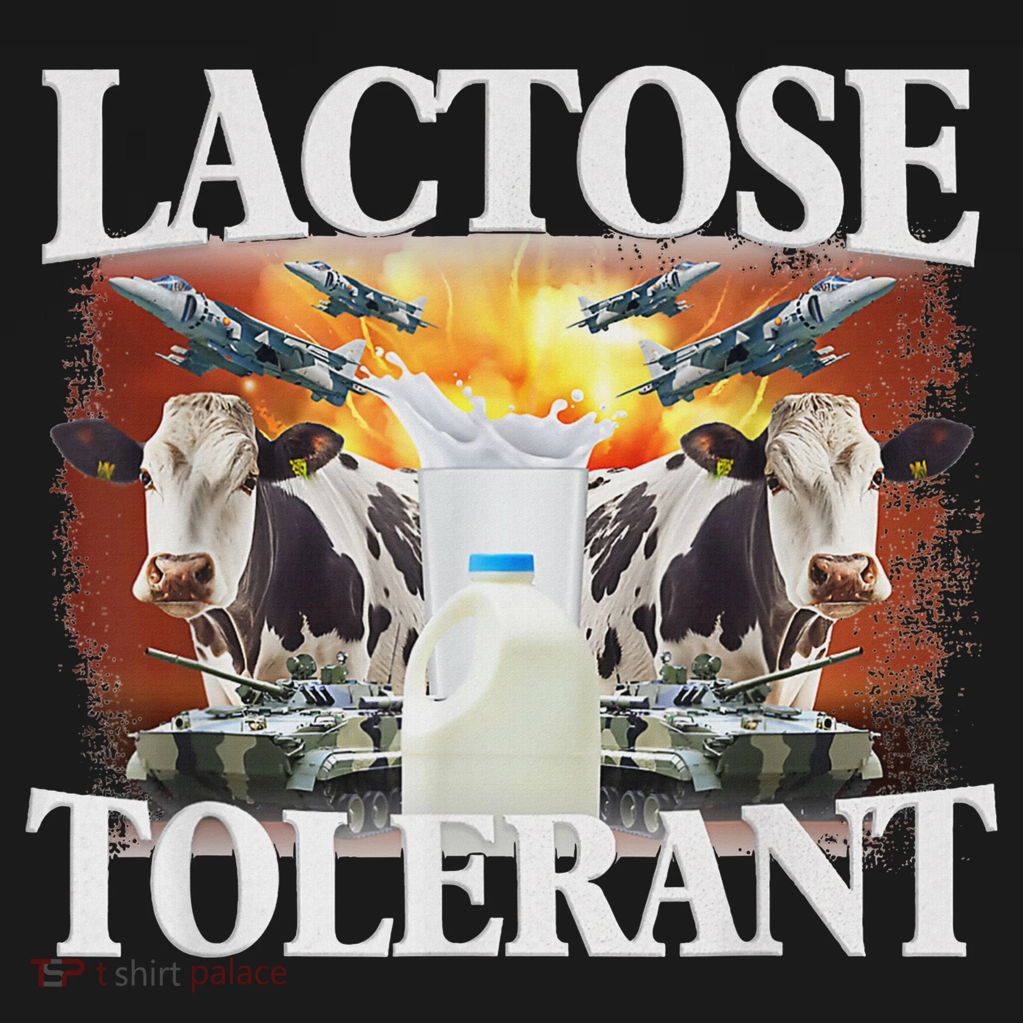 Lactose Tolerant Meme Funny Oddly Specific Dank Meme Doggie Tank