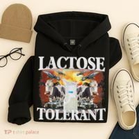 Lactose Tolerant Meme Funny Oddly Specific Dank Meme Hoodie thumb 4