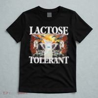 Lactose Tolerant Meme Funny Oddly Specific Dank Meme T-Shirt thumb 5