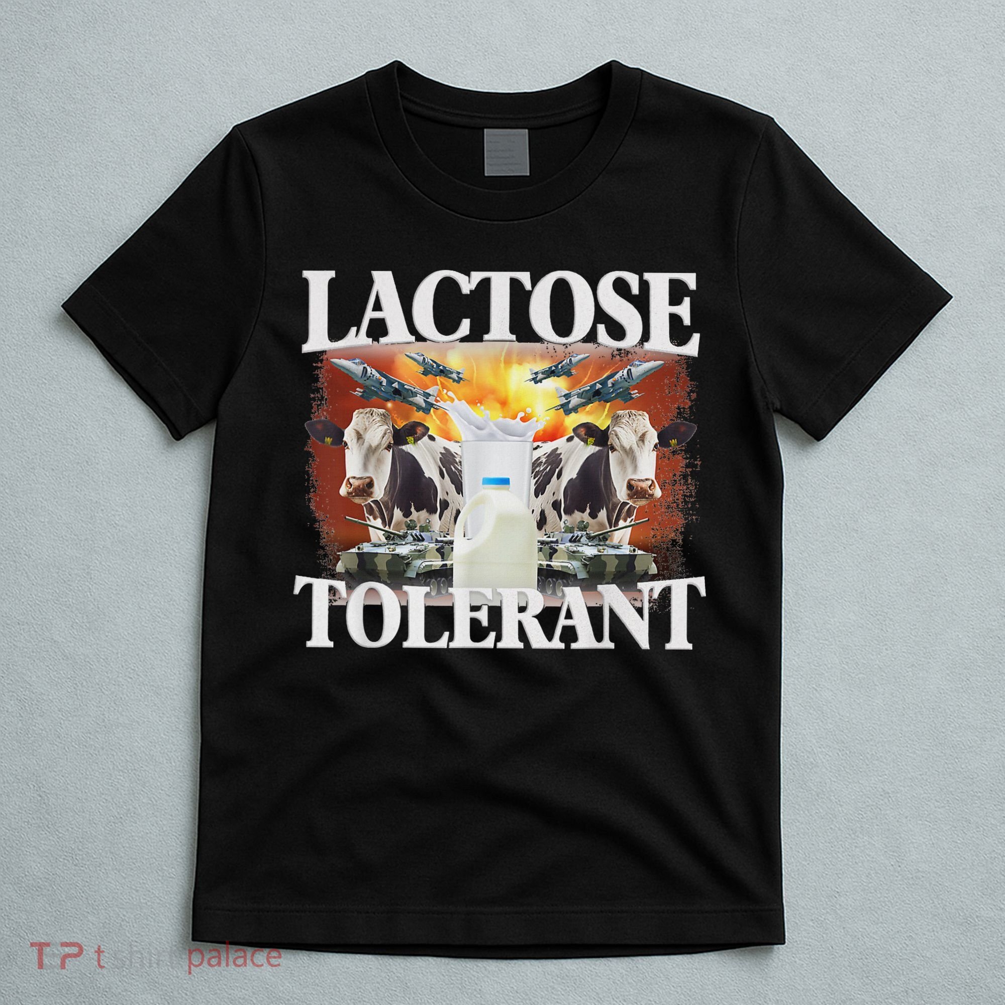 Lactose Tolerant Meme Funny Oddly Specific Dank Meme T-Shirt