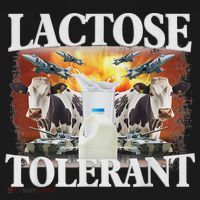 Lactose Tolerant Meme Funny Oddly Specific Dank Meme Polo thumb 3
