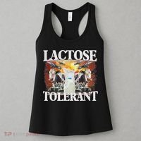 Lactose Tolerant Meme Funny Oddly Specific Dank Meme Women's Tank Top thumb 3