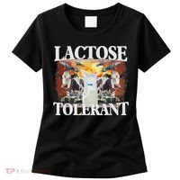 Lactose Tolerant Meme Funny Oddly Specific Dank Meme Women's T-Shirt thumb 0
