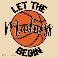 Let The Madness Begin College Basketball Tote Bag thumb 4