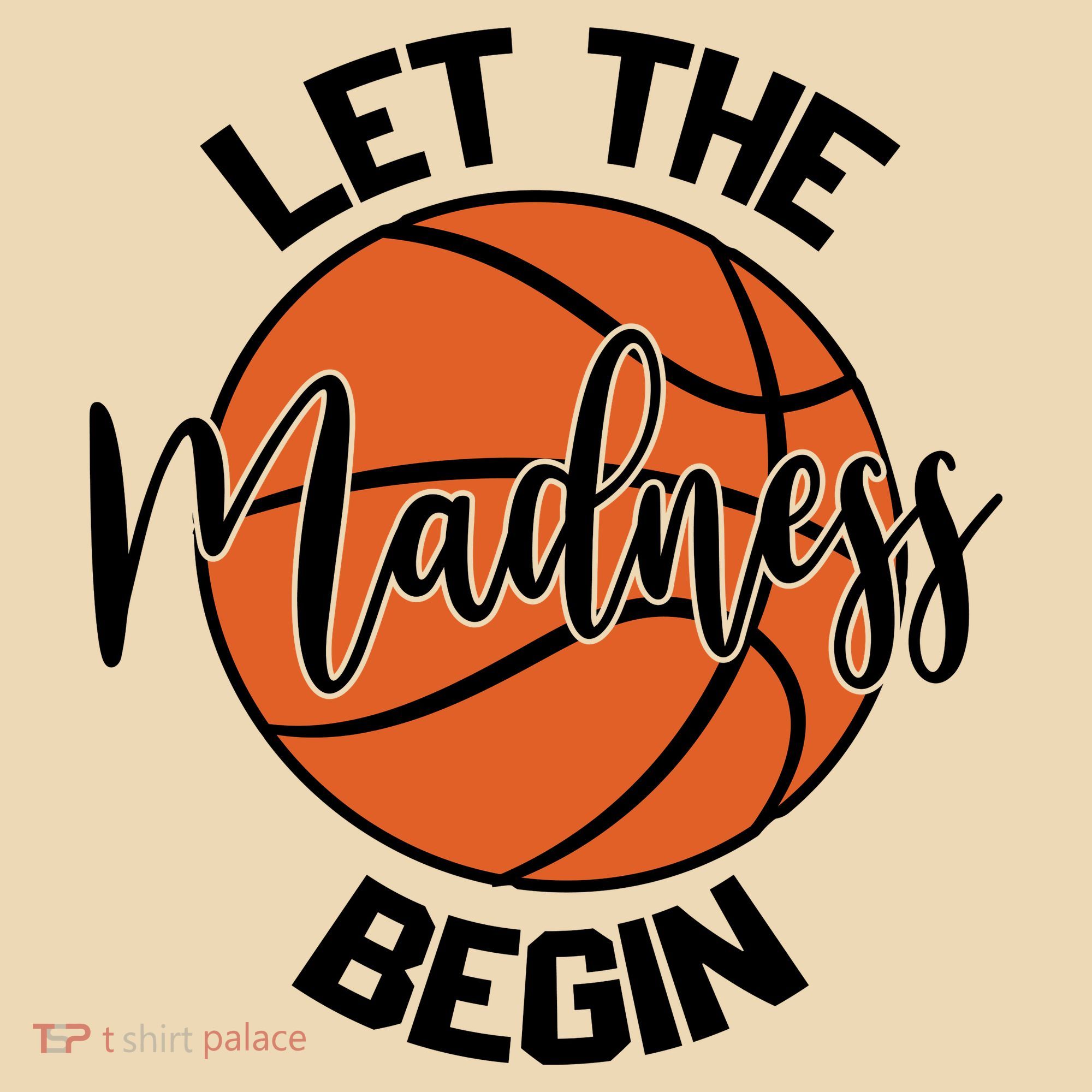 Let The Madness Begin College Basketball Tote Bag