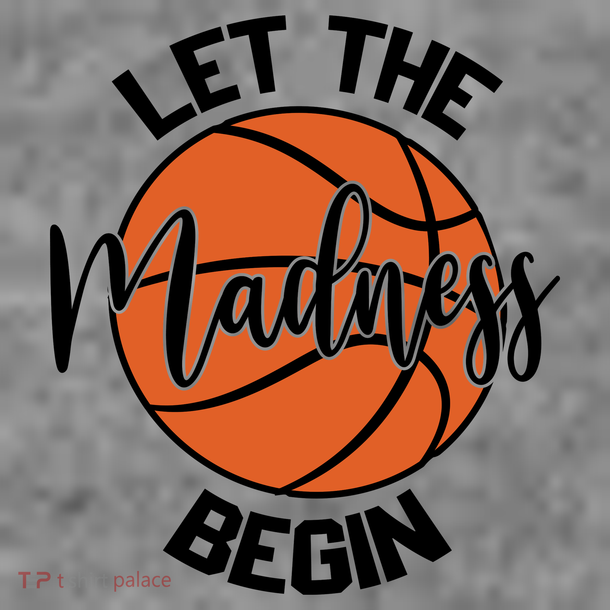 Let The Madness Begin College Basketball Toddler Hoodie