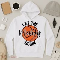 Let The Madness Begin College Basketball Hoodie thumb 3