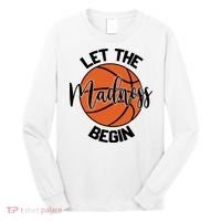 Let The Madness Begin College Basketball Long Sleeve Shirt thumb 0