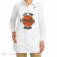 Let The Madness Begin College Basketball Apron thumb 2