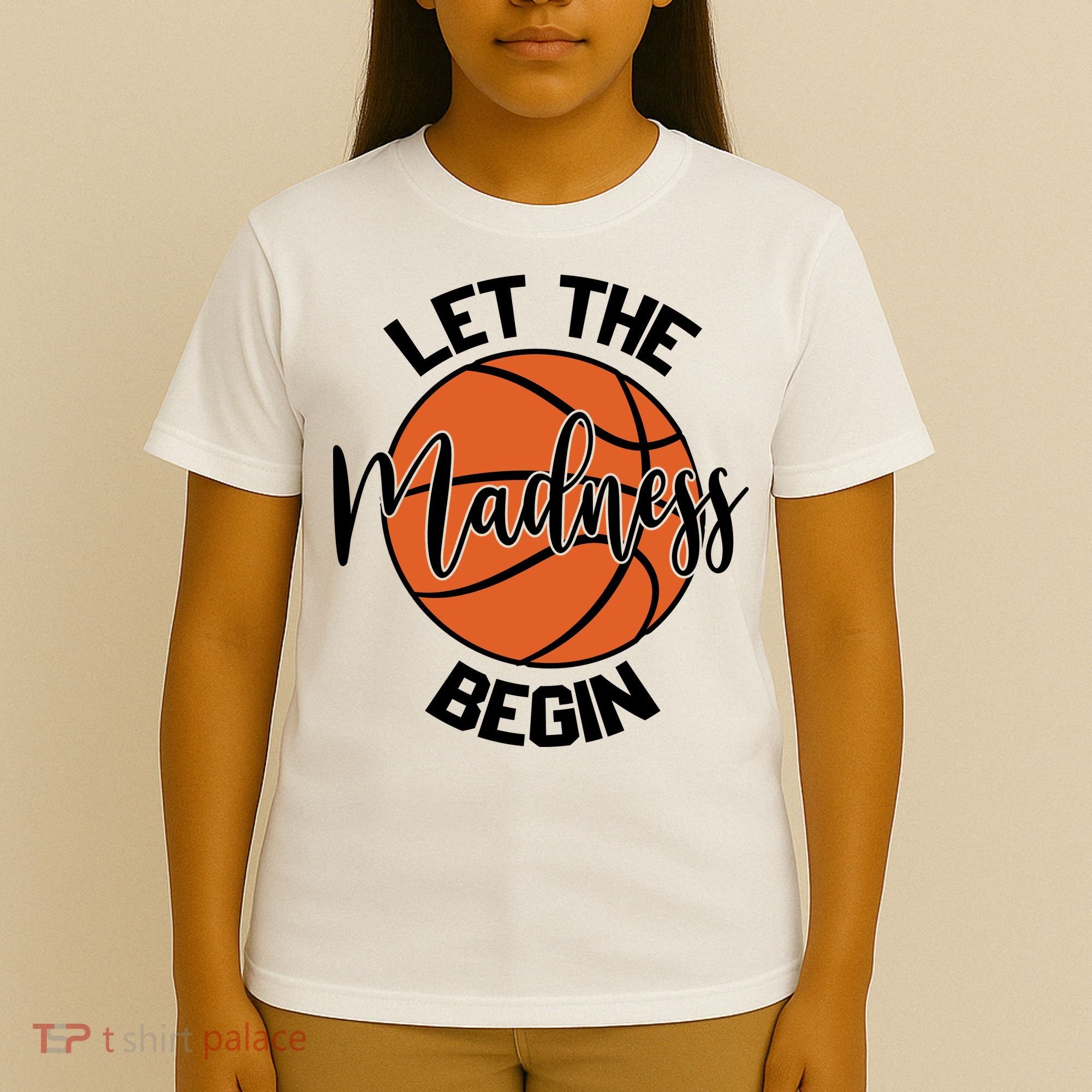 Let The Madness Begin College Basketball T-Shirt