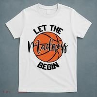 Let The Madness Begin College Basketball T-Shirt thumb 5