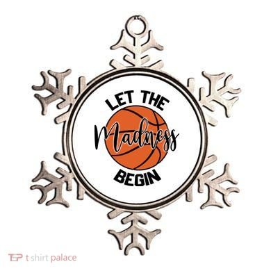 Let The Madness Begin College Basketball Ornament