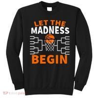 Let The Madness Begin College Basketball Sweatshirt thumb 0