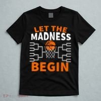 Let The Madness Begin College Basketball T-Shirt thumb 5