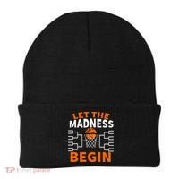 Let The Madness Begin College Basketball Beanie thumb 0