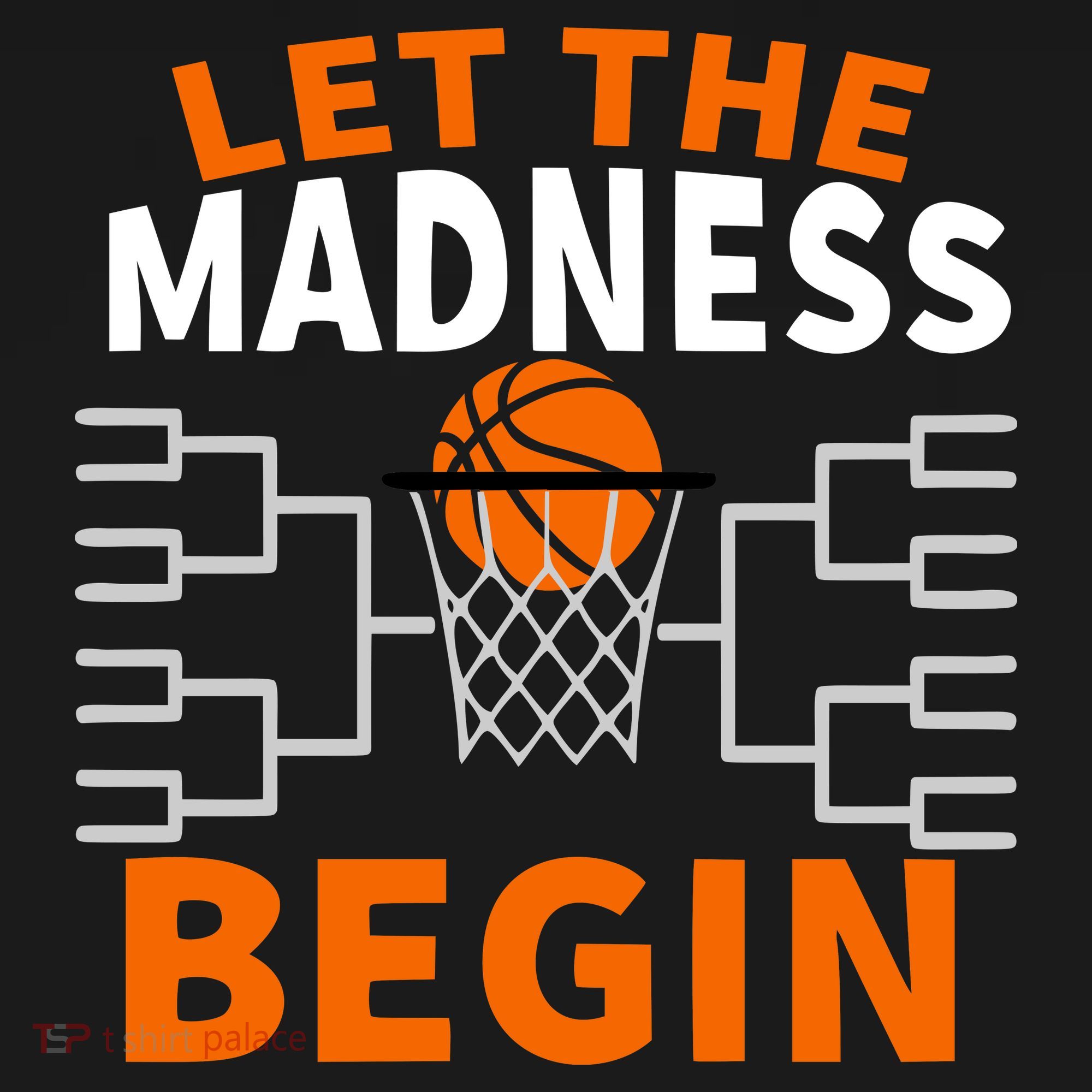 Let The Madness Begin College Basketball Women's Hoodie