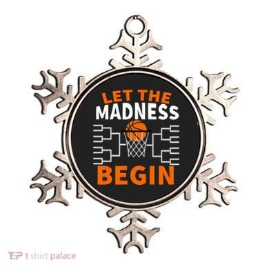 Let The Madness Begin College Basketball Ornament