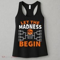 Let The Madness Begin College Basketball Women's Tank Top thumb 3