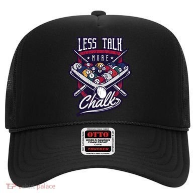 Less Talk More Chalk Billiards Hat
