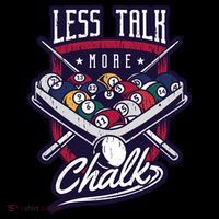 Less Talk More Chalk Billiards Tote Bag thumb 4
