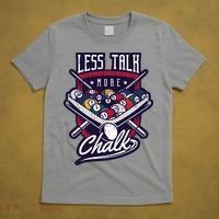 Less Talk More Chalk Billiards T-Shirt thumb 5