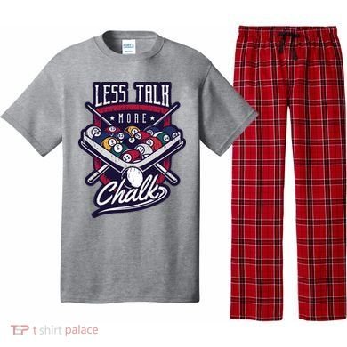 Less Talk More Chalk Billiards Pajama Set