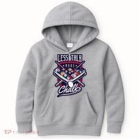 Less Talk More Chalk Billiards Kids Hoodie thumb 0