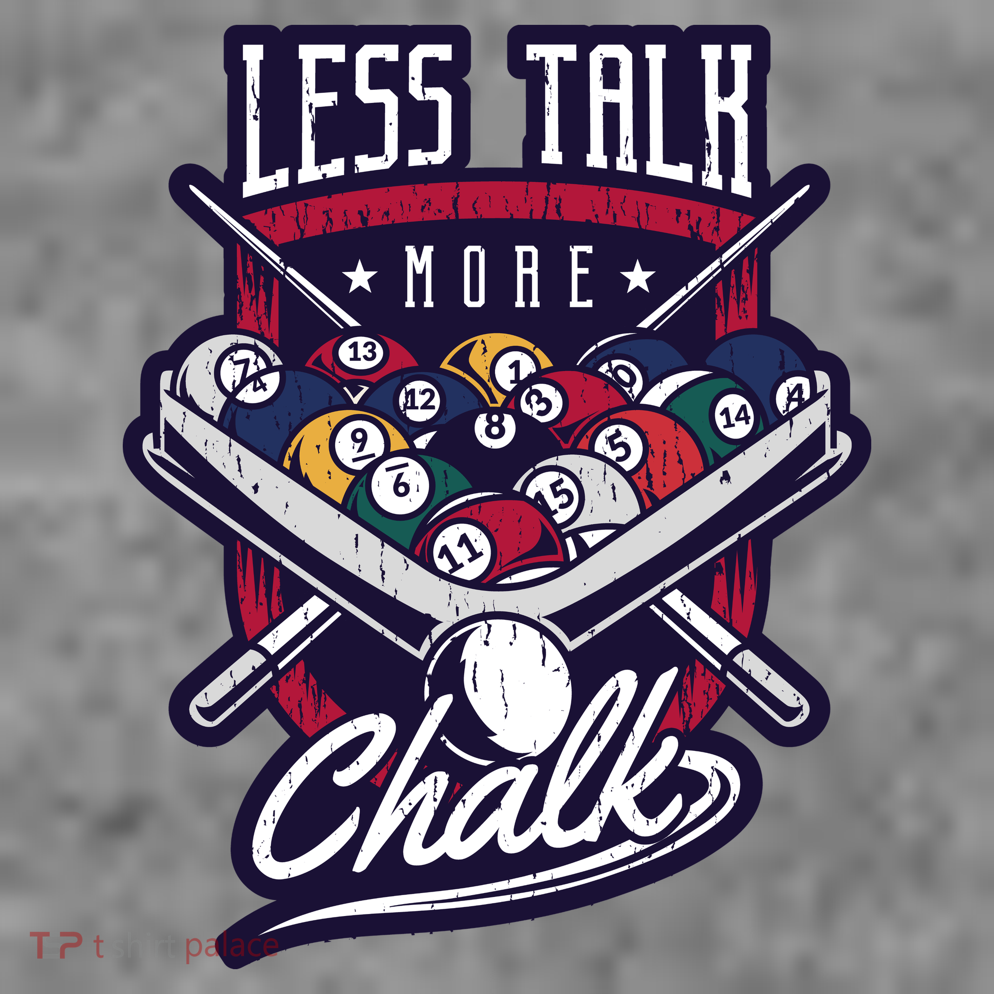 Less Talk More Chalk Billiards Kids T-Shirt
