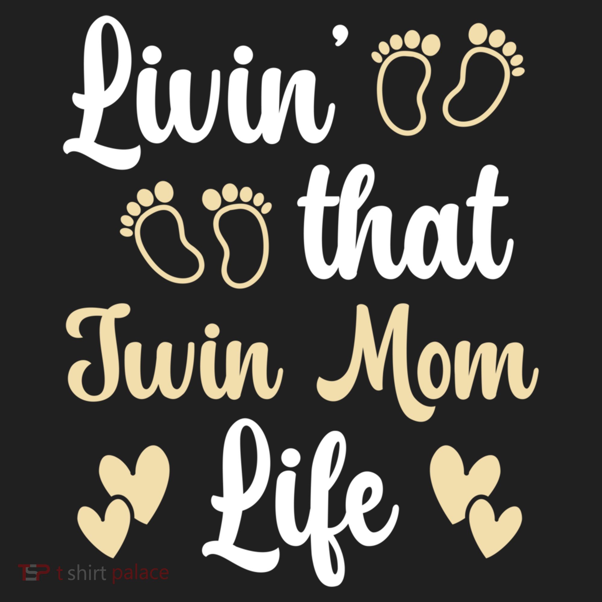 Livin That Mom Twin Life Twins Pregnant Two Mom Cute Gift Beanie